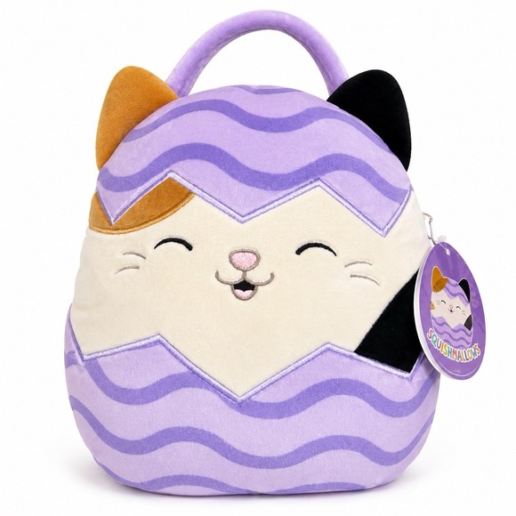 Squishmallows Other - Squishmallows Cam the Calico Cat Plush 10" Easter Basket Stuffed Animal Soft Toy